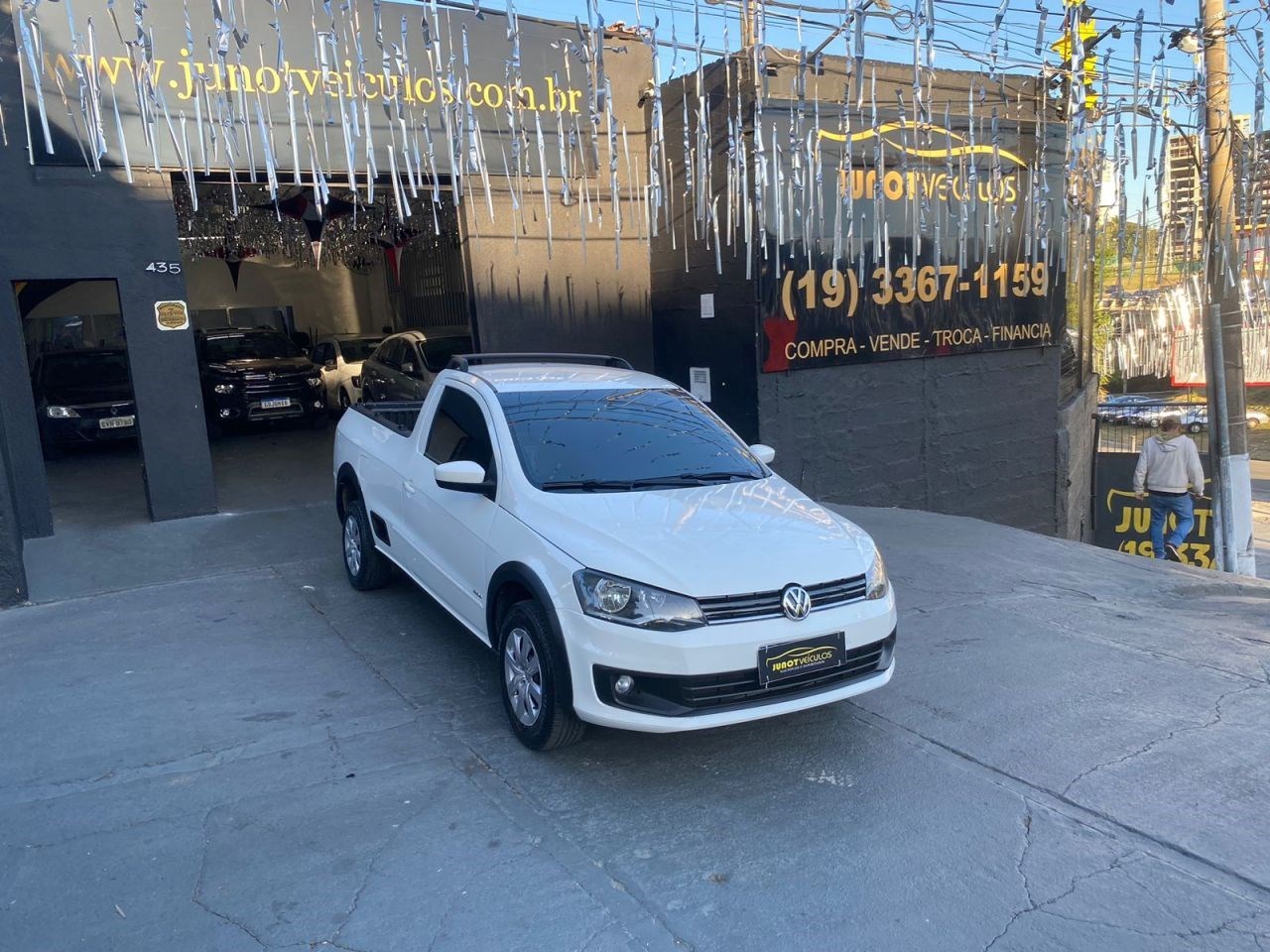 Comprar Picape Volkswagen Saveiro 1.6 Cabine Estendida Flex Branco 2010 em  Leme-SP